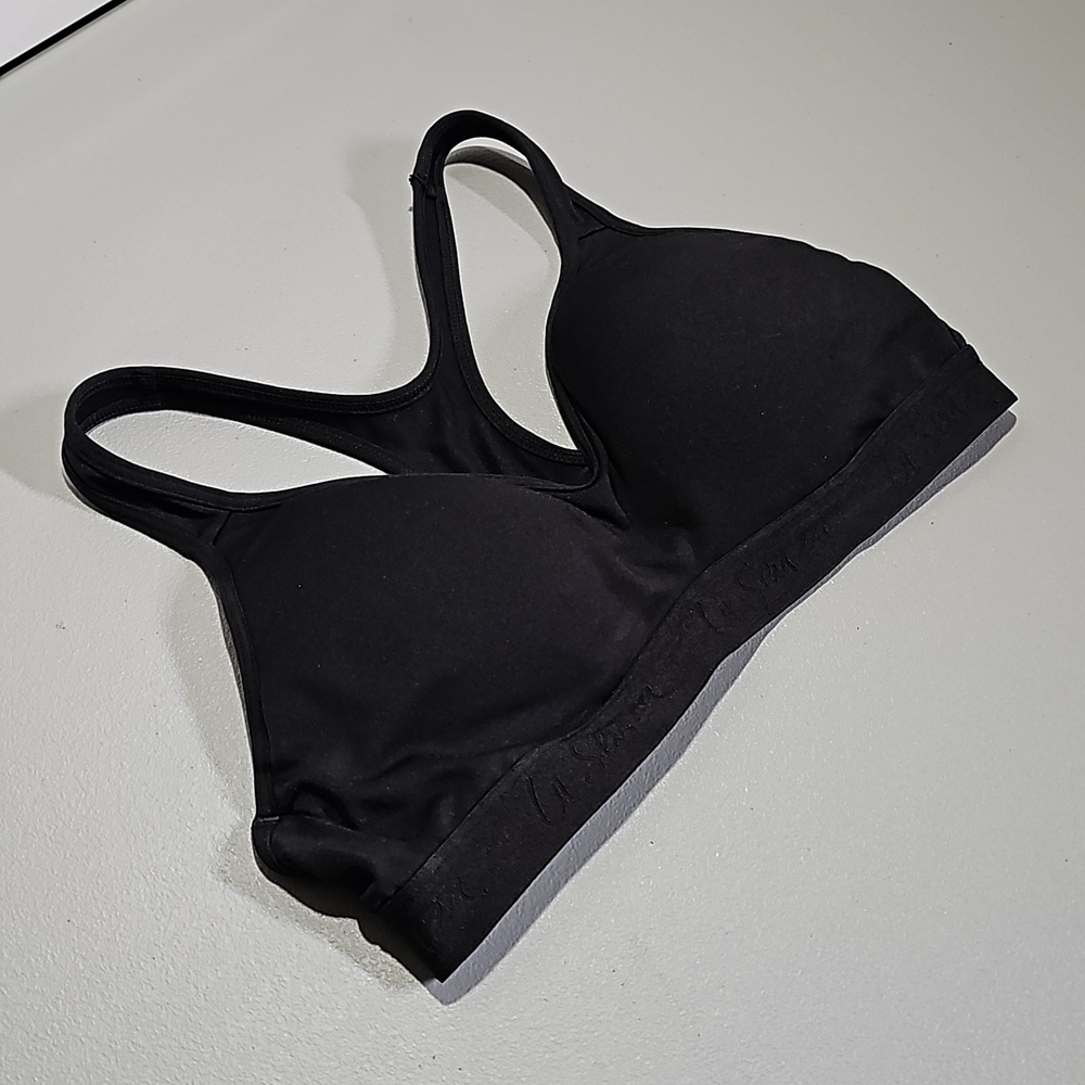 La Senza small black sports bra